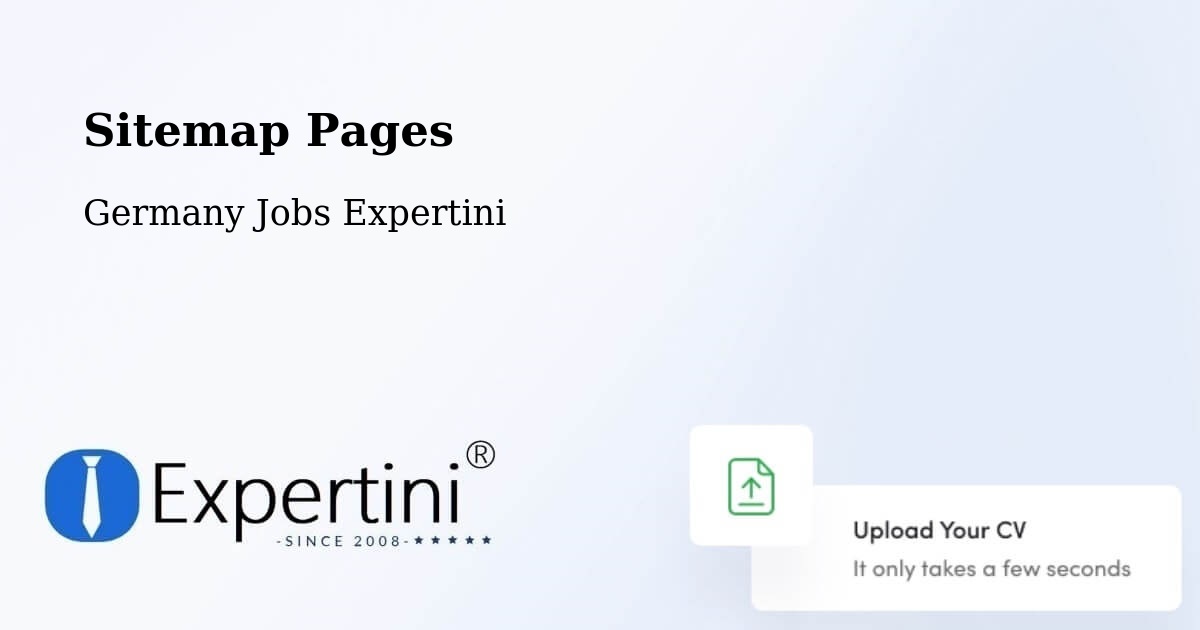 Sitemap Pages - Glonn - Germany Jobs Expertini